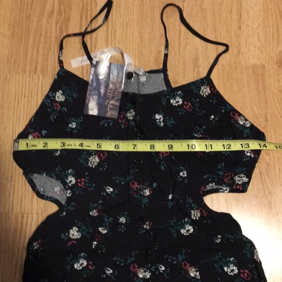 Floral HighLow Dress w/ Cutouts Urban Outfitters S - Picture 6 of 6